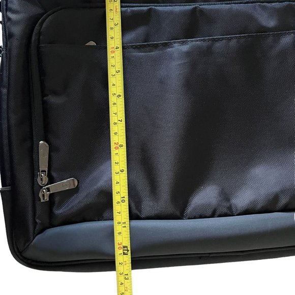Dell Nylon Computer Laptop Briefcase Shoulder Bag Black Multi-Pocket/Fea… - Picture 7 of 7